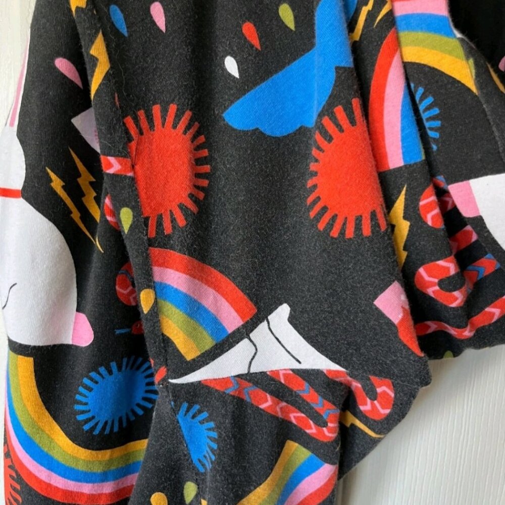 NOOWORKS Magic by Lisa Congdon Magic Suit Black Jumpsuit Dopamine XS Extra Small - Picture 5 of 5